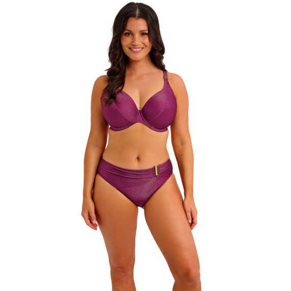 Fantasie Swim Paros Coast Plunge Bikini Oberteil Berry Shimmer