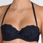 Marie Jo Pearl Strapless BH Velvet Blue