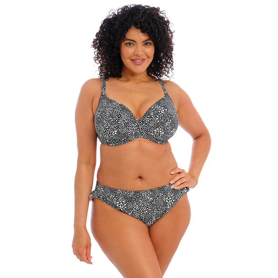 Elomi Badmode Pebble Cove Plunge Bikinitop Black