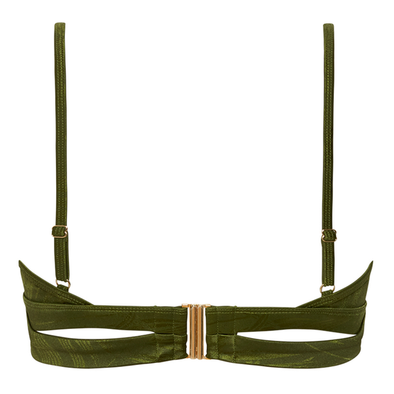 Beachlife Pesto Twist Bikinitop