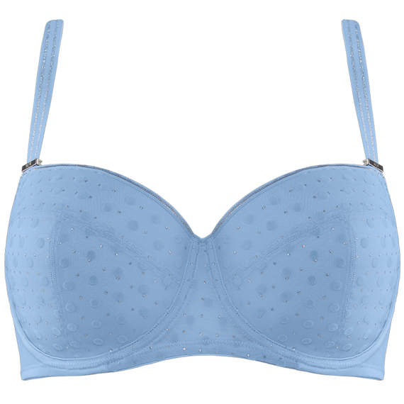 Marlies Dekkers Petit Point Balconette BH Light Blue & Silver