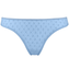 Marlies Dekkers Petit Point String Light Blue & Silver