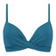 Beachlife Petrol Twist Bikinitop