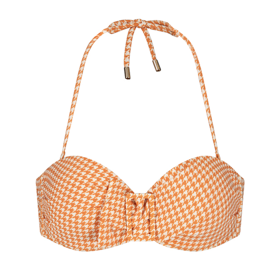 Beachlife Pied De Poule Multiway Bikinitop