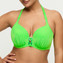 Primadonna Swim Pilon Herzform Bikini Oberteil Neon Lime