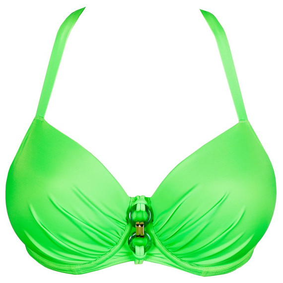 Primadonna Swim Pilon Voorgevormde Balconette Bikinitop Neon Lime