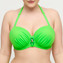 Primadonna Swim Pilon Voorgevormde Balconette Bikinitop Neon Lime