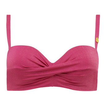Pink Lagoon Bandeau Bikini Oberteil
