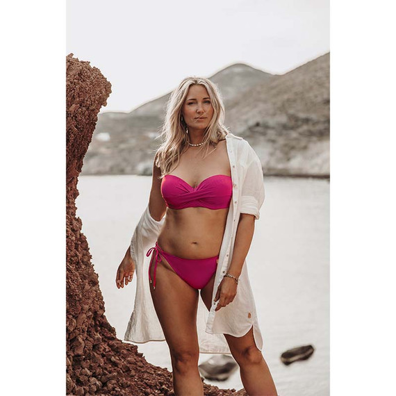 Annadiva Swim Pink Lagoon Strikbroekje Pink