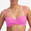 Beachlife Pink Shimmer Bandeau Bikinitop Pink Shimmer