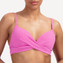 Beachlife Pink Shimmer Twist Bikinitop Pink Shimmer