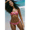 Beachlife Pink Zebra Bandeau Bikinitop
