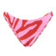 Beachlife Pink Zebra High Brazilian Bikinibroekje