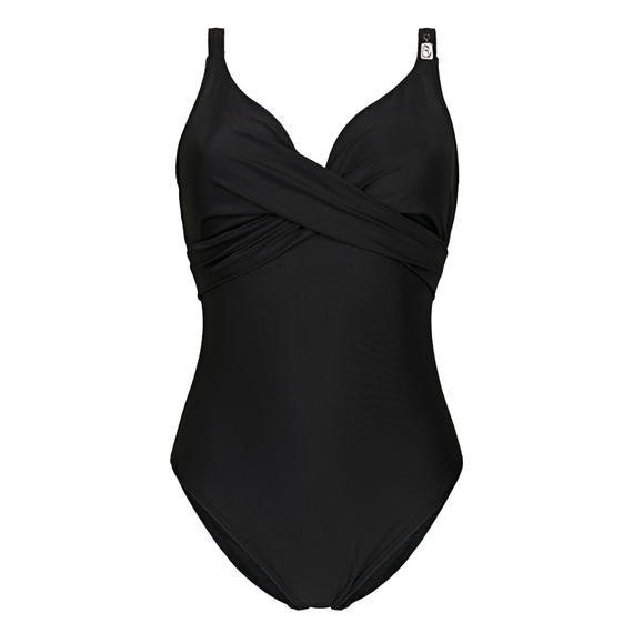 Annadiva Swim Plain Badpak Black
