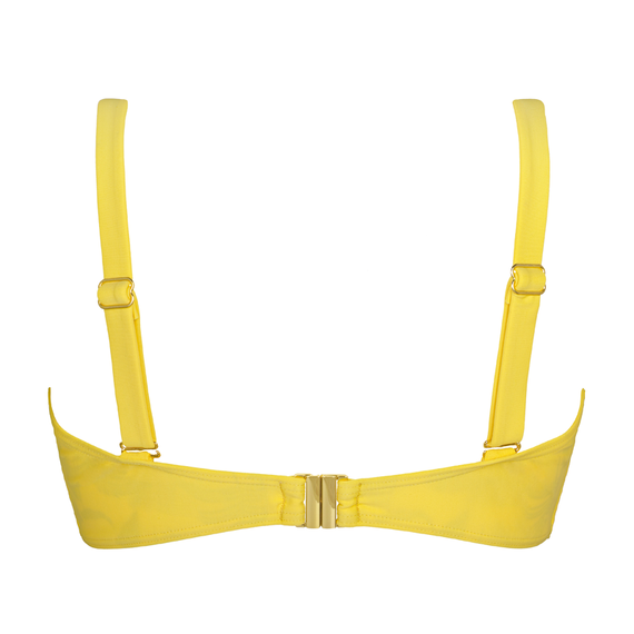 Annadiva Swim Plain Bandeau Bikinitop Citron