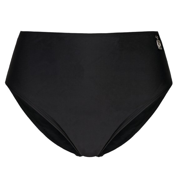 Annadiva Swim Plain Hoog Bikinibroekje Black