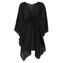 Annadiva Swim Plain Kaftan Black