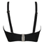 Annadiva Swim Plain Longline Bikinitop Black