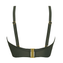 Annadiva Swim Plain Longline Bikinitop Olive