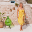 Annadiva Swim Plain Pareo Citroen