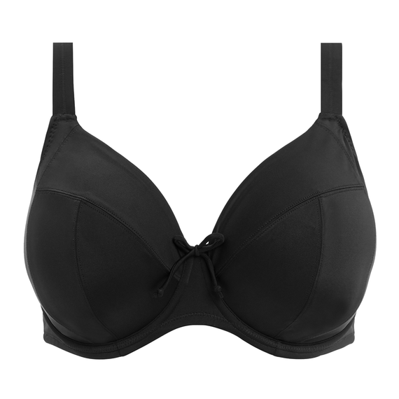 Elomi Swim Plain Sailing Beugel Bikinitop Black