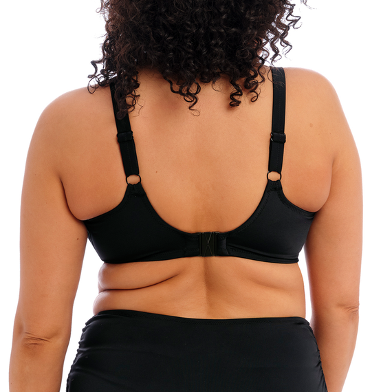 Elomi Swim Plain Sailing Beugel Bikinitop Black