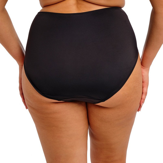 Elomi Swim Plain Sailing Hoog Bikinibroekje Black