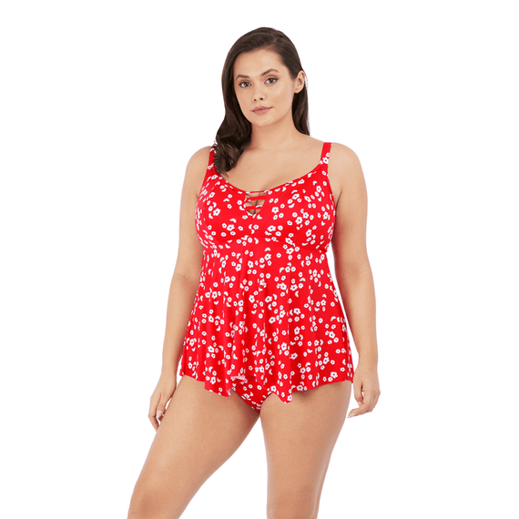 Elomi Swim Plain Sailing Tankinitop Red Floral