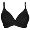 Annadiva Swim Plain Twist Bikinitop Black