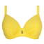 Annadiva Swim Plain Voorgevormde Balconette Bikinitop Citron