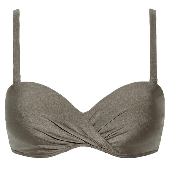 Beachlife Planet Taupe Multiway Bikinitop