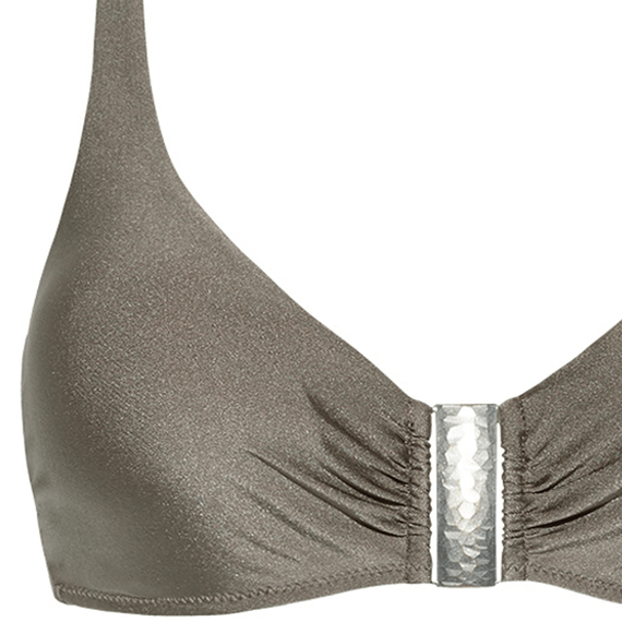 Beachlife Planet Taupe Beugel Bikinitop