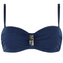 Cyell Platinum Ess. Navy Bandeau Bikinitop