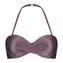Beachlife Plum Bandeau Bikinitop
