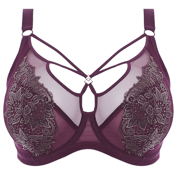 Elomi Eugenie Plunge BH Gilded Berry
