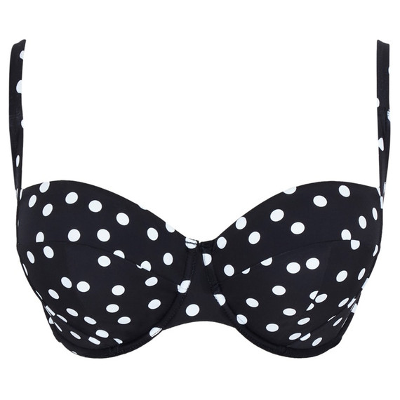 Panache Swim Polka Dot Balconette Bikinitop