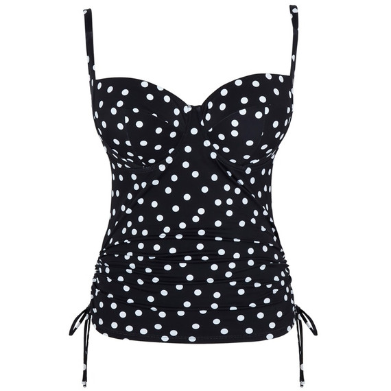 Panache Swim Polka Dot Balconette Tankinitop