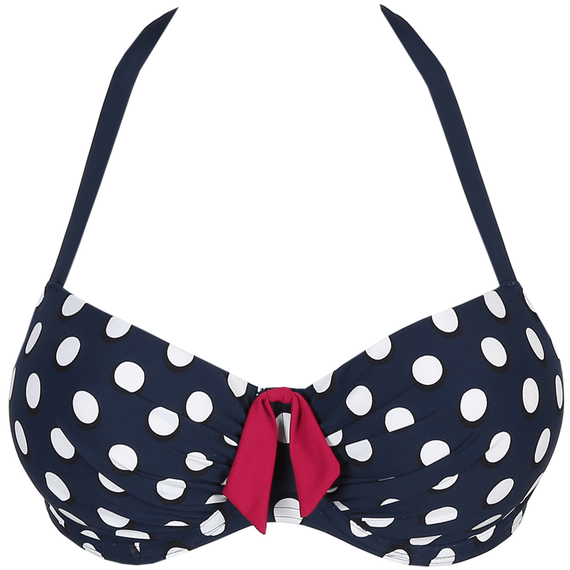 PrimaDonna Swim Pop Voorgevormde Balconette Bikinitop Blue Eclipse