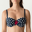 PrimaDonna Swim Pop Voorgevormde Balconette Bikinitop Blue Eclipse
