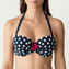 PrimaDonna Swim Pop Voorgevormde Balconette Bikinitop Blue Eclipse