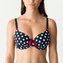 PrimaDonna Swim Pop Voorgevormde Beugel Bikinitop Blue Eclipse
