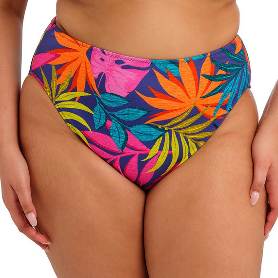 Elomi Swim Porto Rafti Hoog Bikinibroekje Indigo