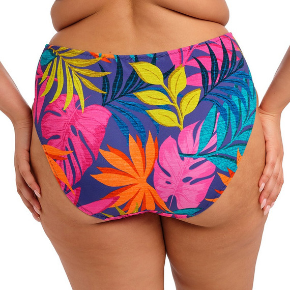 Elomi Swim Porto Rafti Hoog Bikinibroekje Indigo