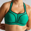Panache Sport Power Voorgevormde Sport BH Green