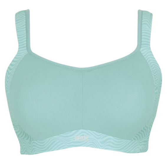 Panache Sport Power Vorgeformter Sport BH Aqua Haze