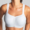 Panache Power Vorgeformter Sport BH Weiss