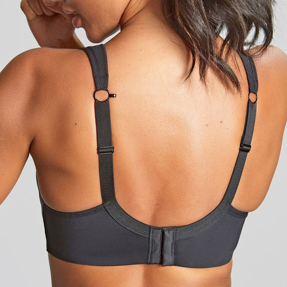Panache Power Voorgevormde Sport BH Black
