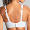 Panache Power Vorgeformter Sport BH Weiss