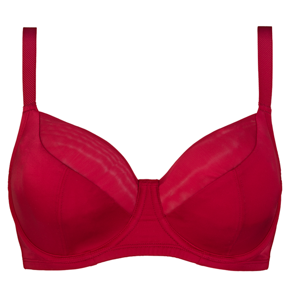 Annadiva Dessous Première Bügel BH Jester Red
