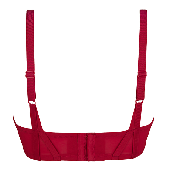 Annadiva Dessous Première Bügel BH Jester Red